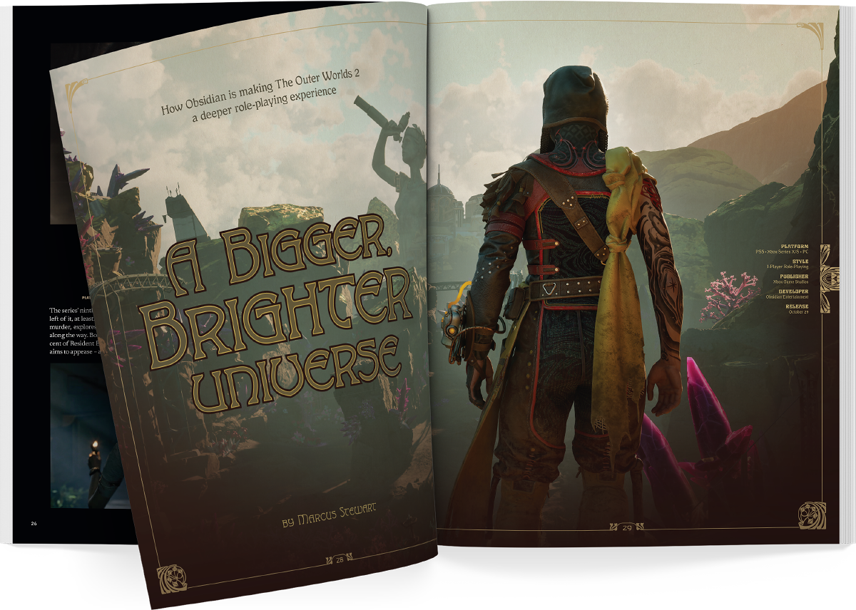 Game Informer issue 372 – The Outer Worlds 2
