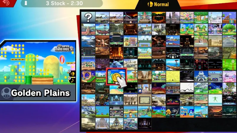 Super Smash Bros. Ultimate Features 103 Stages