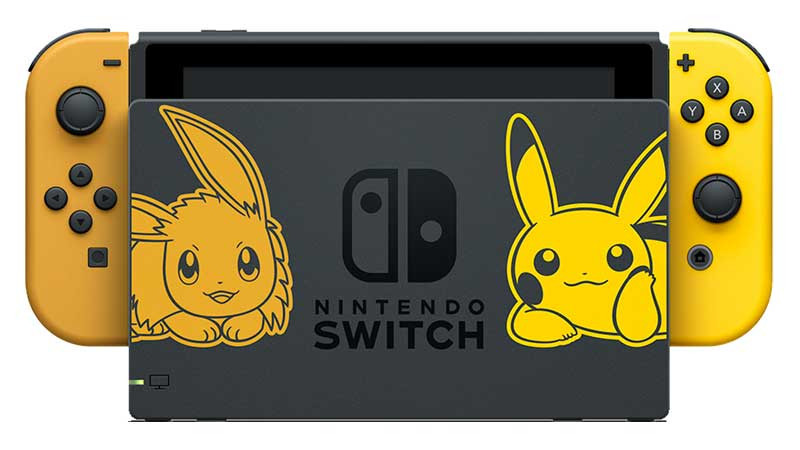 Pokémon Let's Go Eevee, Pokémon Let's Go Pikachu, Switch bundle,