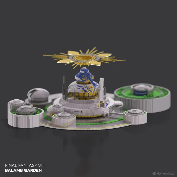 This Home-Advising Site  Commissioned Voxel-Art Renditions Of Video Game Architecture