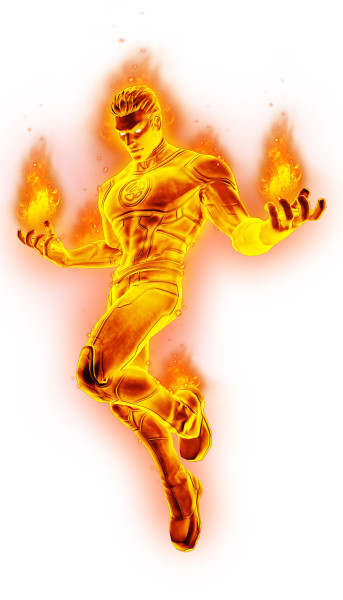 Human Torch - Flame On