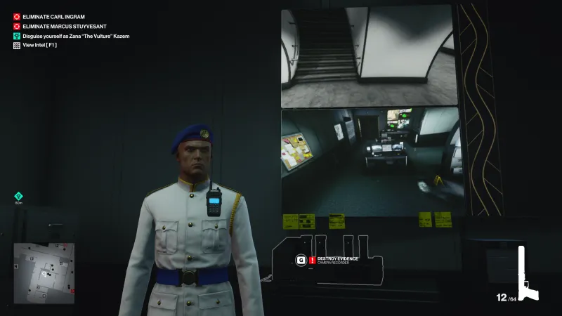 hitman 3 surveillance footage