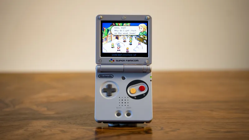 game boy advance sp
