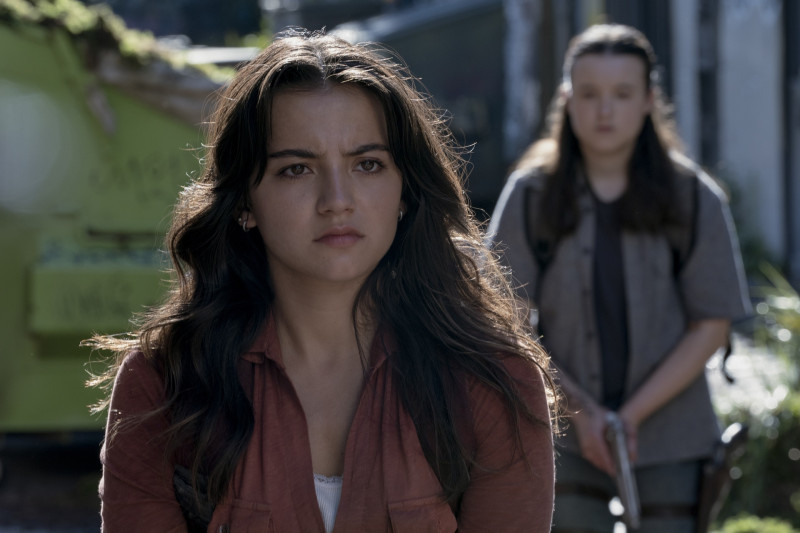 HBO's The Last of Us Season 2 Isabela Merced Bella Ramsey Set Visit Feature