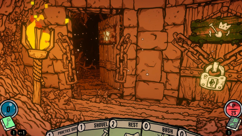Shroom and Gloom Team Lazerbeam Devolver Digital Roguelike Deckbuilder