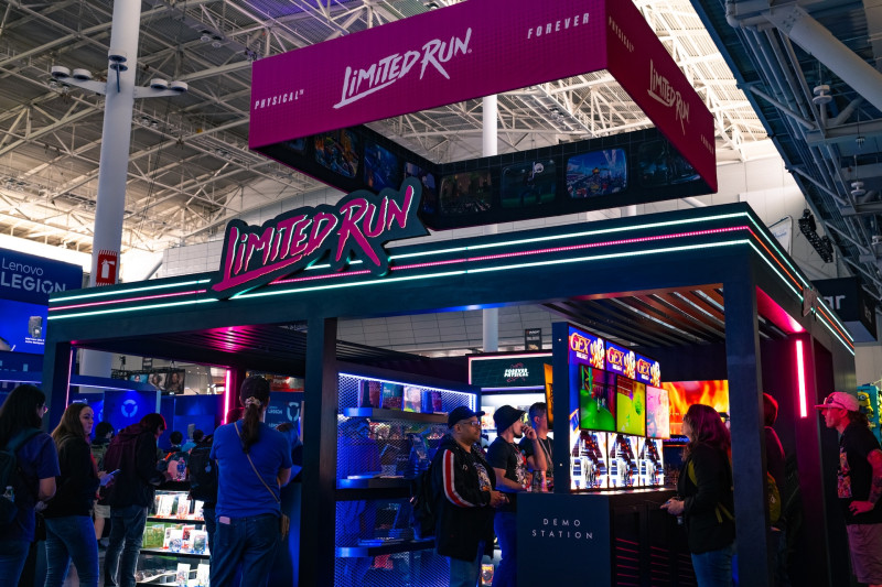 limited run games booth