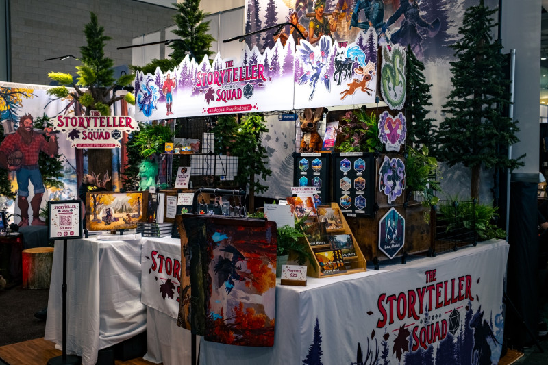 Storyteller Squad booth at PAX East 2025