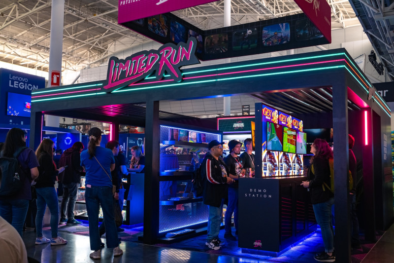 limited run games booth