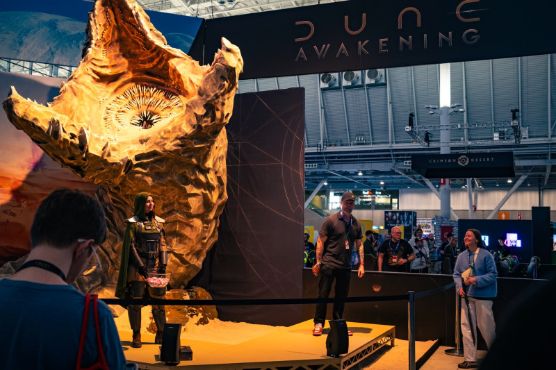 Dune: Awakening booth at PAX East 2025