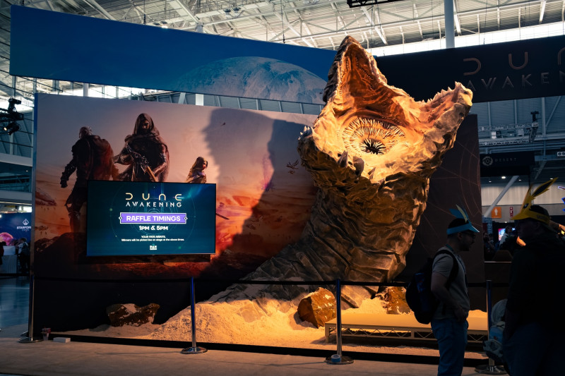 Dune: Awakening booth at PAX East 2025