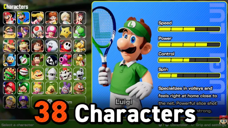 New Mario Tennis Fever Trailer Highlights The Biggest Roster Of Playable Characters In Series History