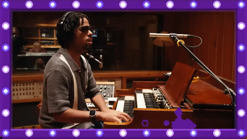 Matthew Whitaker plays the organ in The 8-Bit Big Band’s take on "Waluigi Pinball"