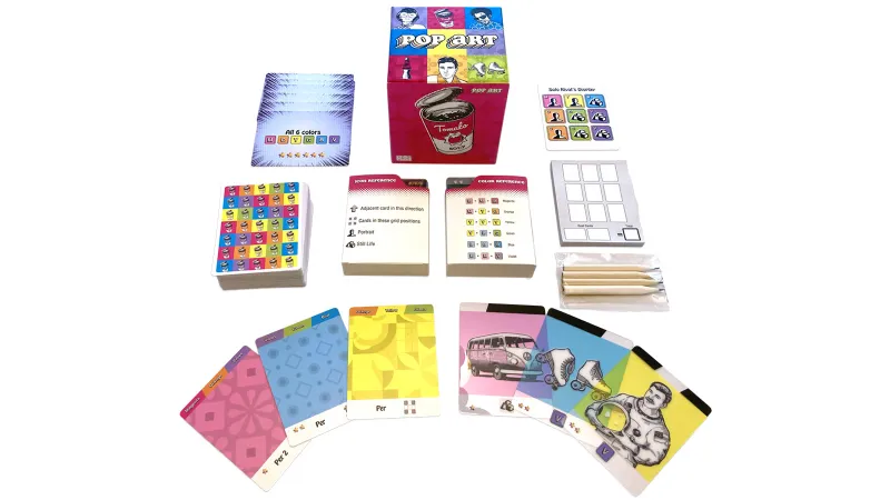 Pop Art Tabletop Game Detail