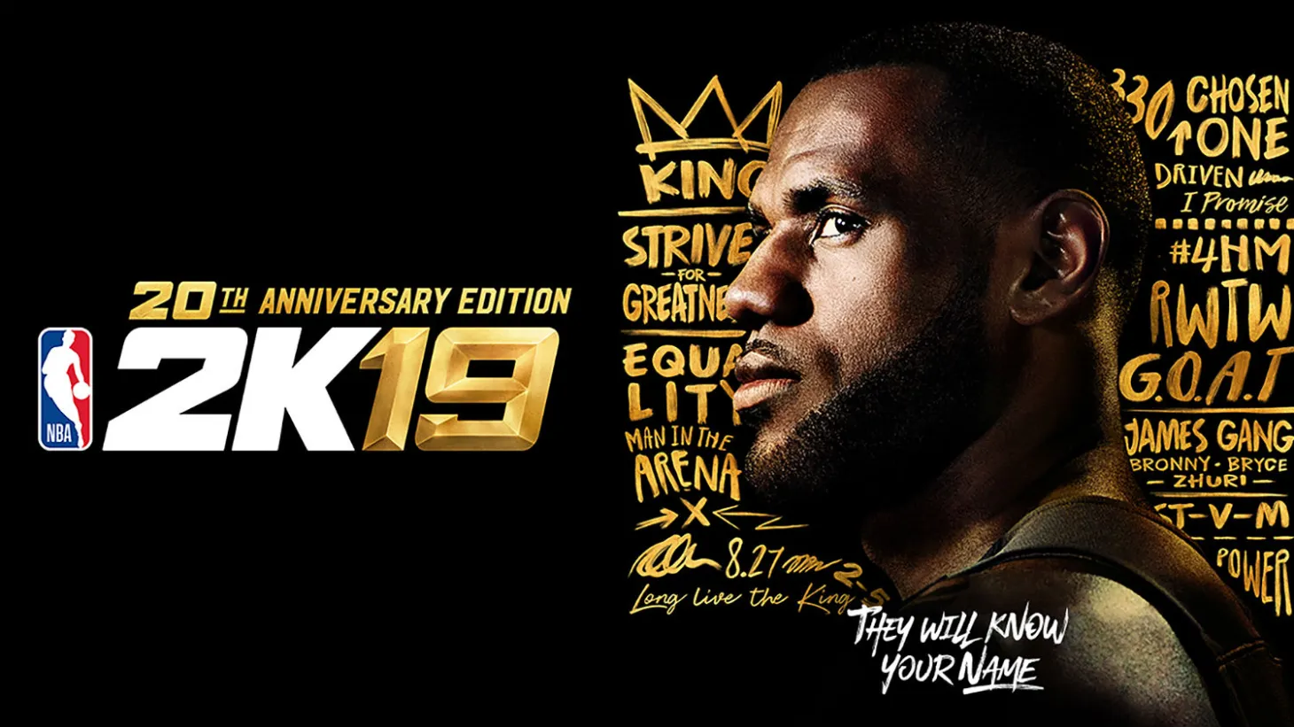 LeBron James Named NBA 2K19 Cover Athlete For 20th Anniversary Edition