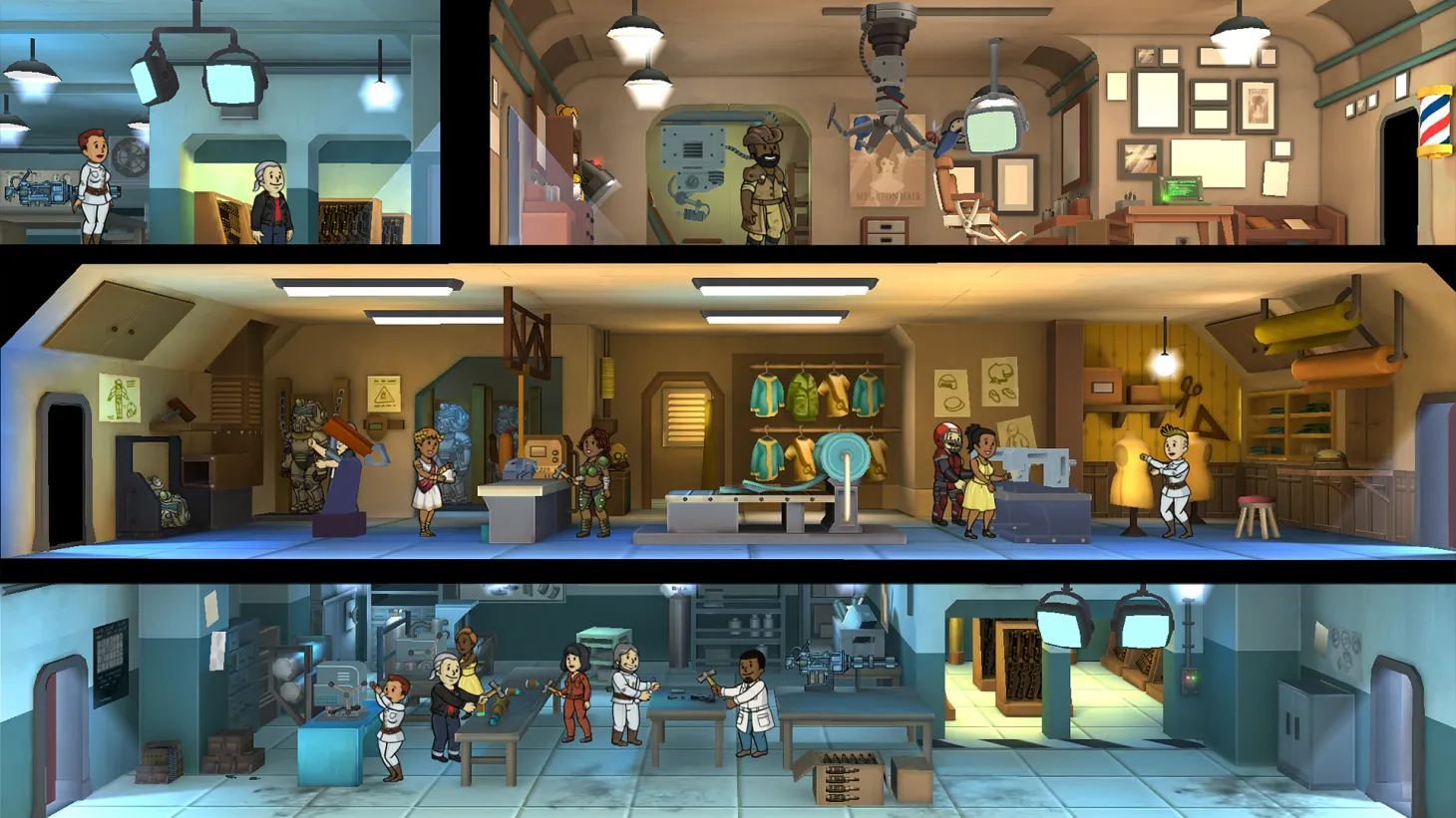 Fallout Shelter Hits PlayStation 4 And Switch Tonight
