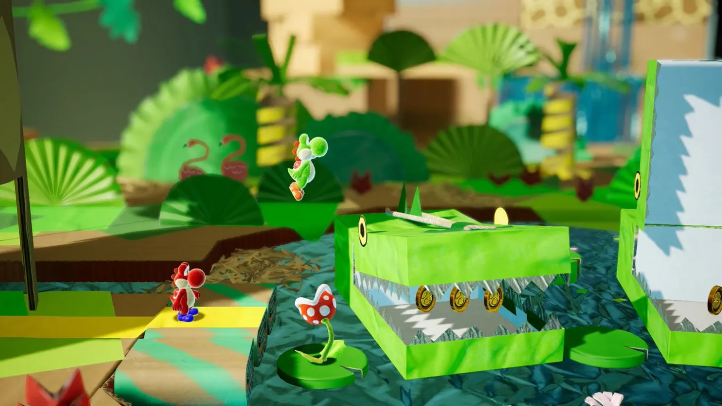 Yoshi's Cardboard Adventure On Switch Moves To 2019