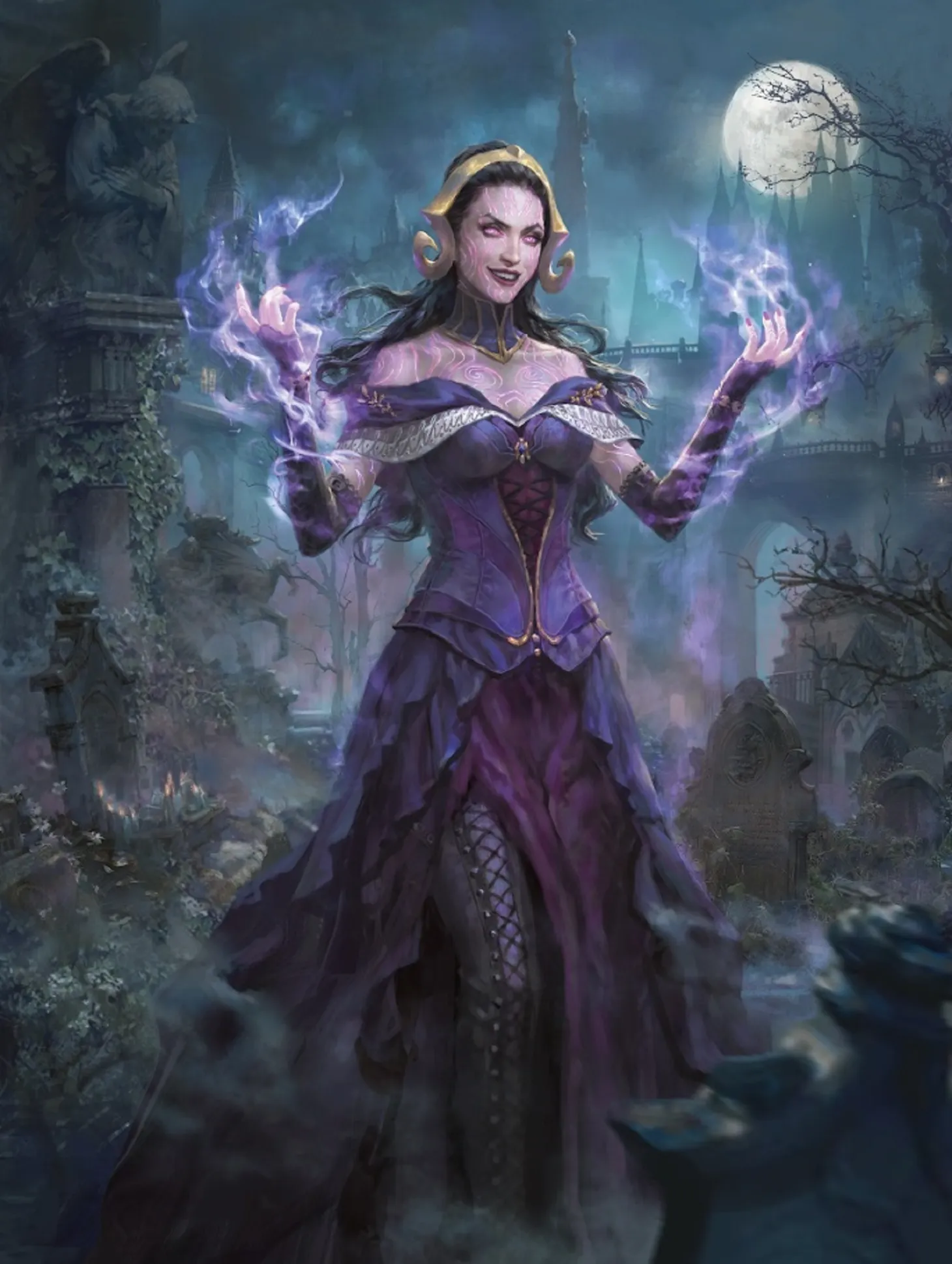 Check Out Magic: The Gathering's Liliana, the Necromancer