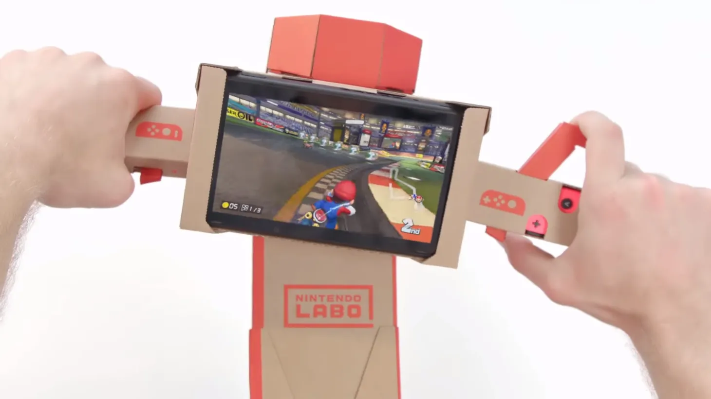 Mario Kart 8 With Nintendo Labo