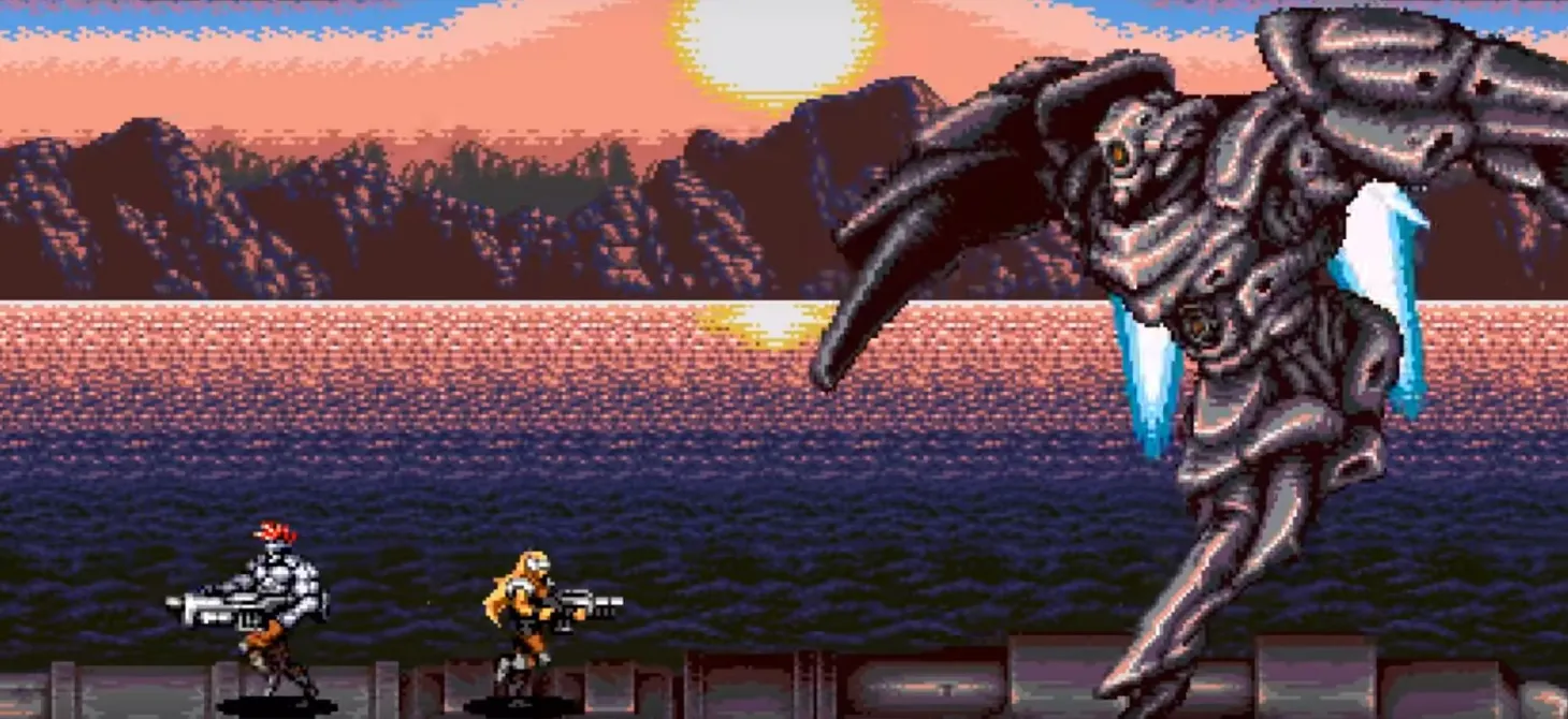 New Trailer For Contra-Inspired Blazing Chrome Kicks All Sorts Of Robot Butt