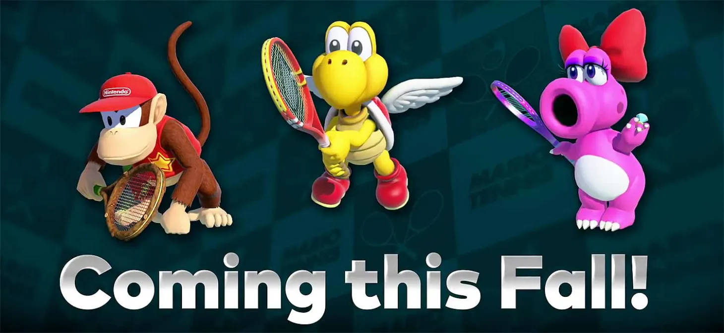 Three New Characters Coming Free To Mario Tennis Aces This Fall