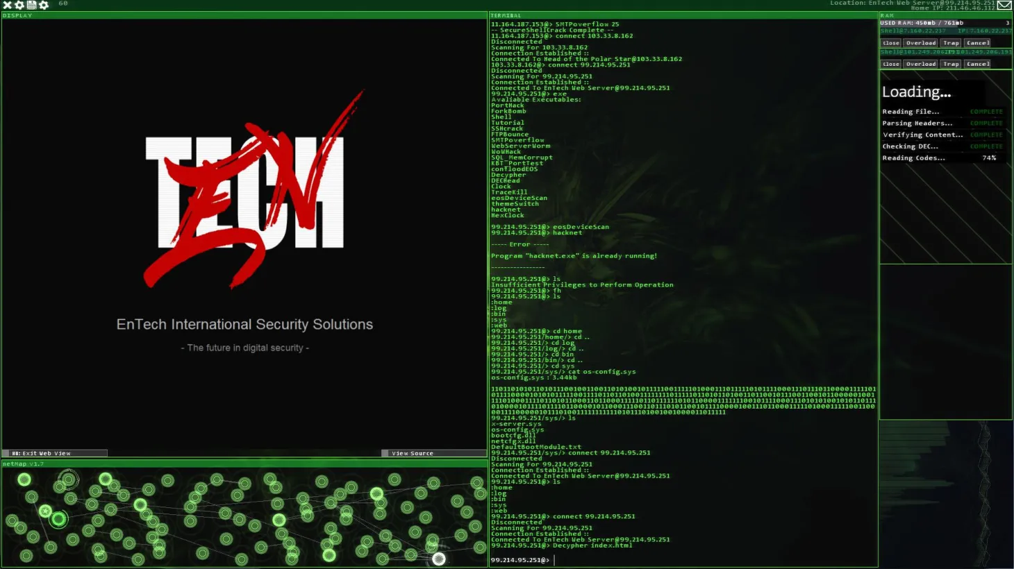 Hacknet Is Free On Steam For The Next Two Days