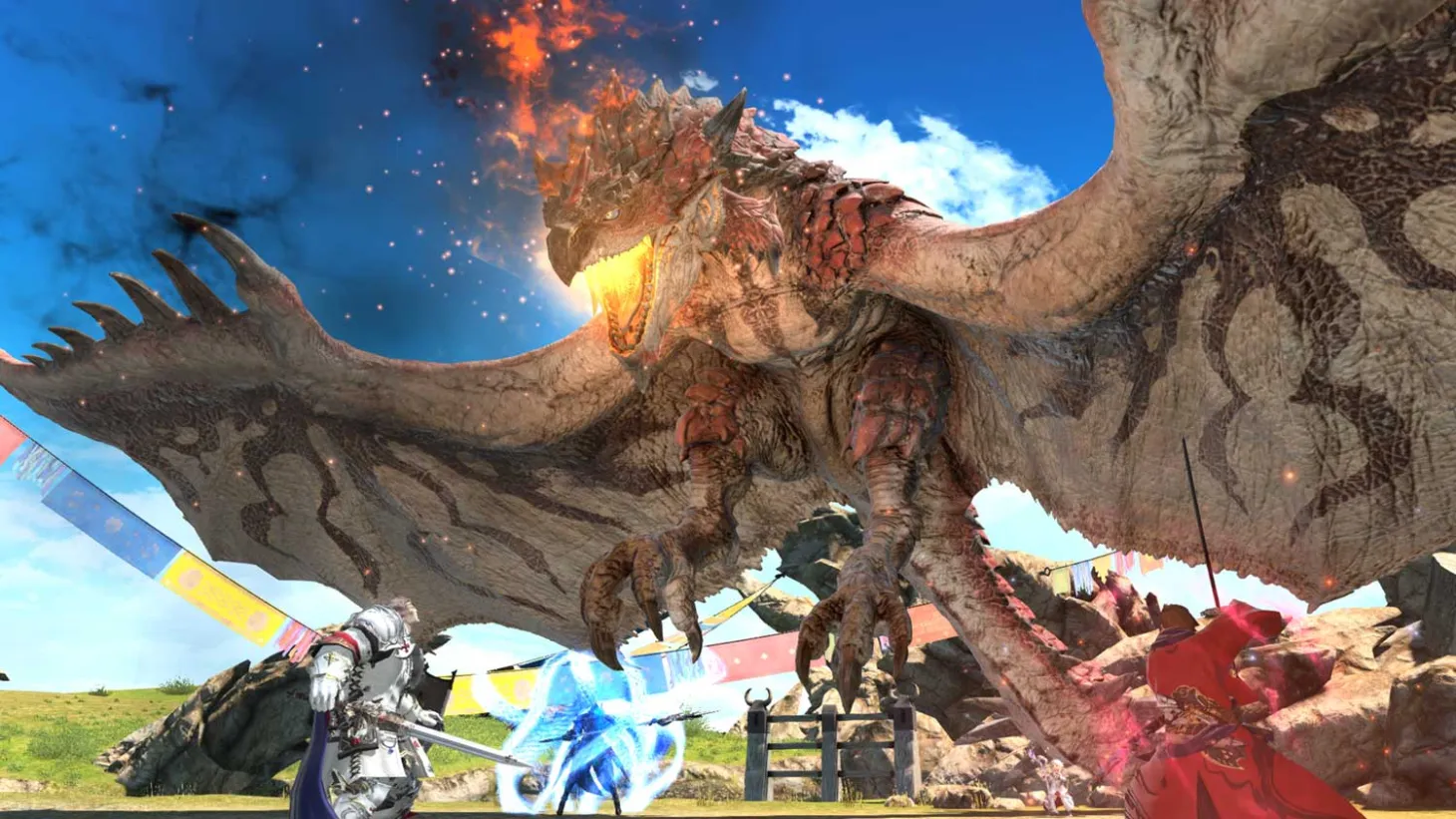 Final Fantasy XIV: Stormblood's Monster Hunter: World Crossover Is Coming In August