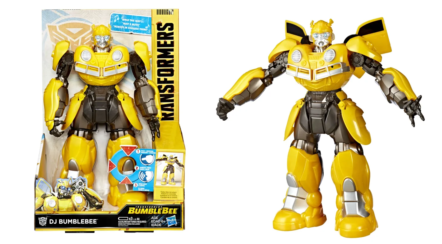 Exclusive First Look At Singing And Dancing DJ Bumblebee Toy