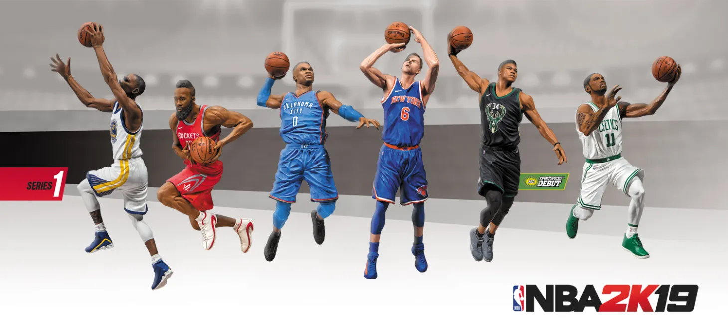 Exclusive: McFarlane Toys Announces NBA 2K19 Action Figures, Each Unlocks In-Game Content
