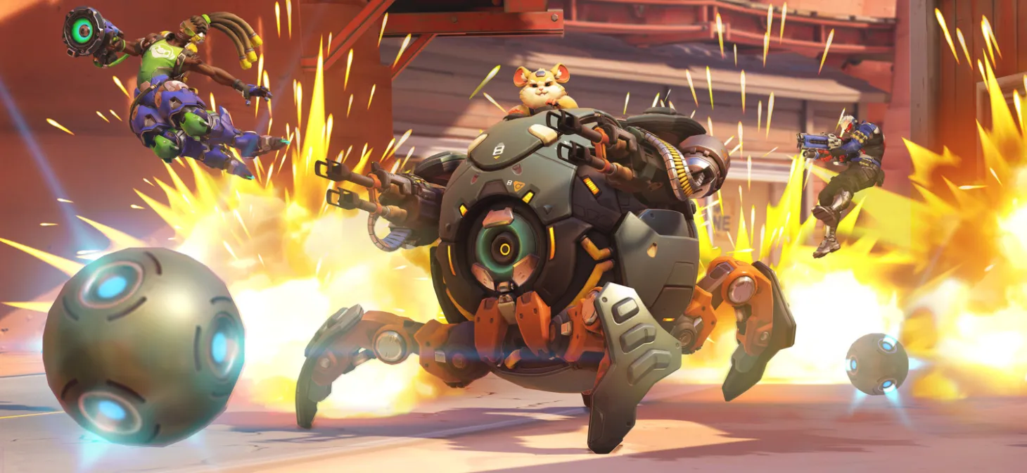 Wrecking Ball in Overwatch