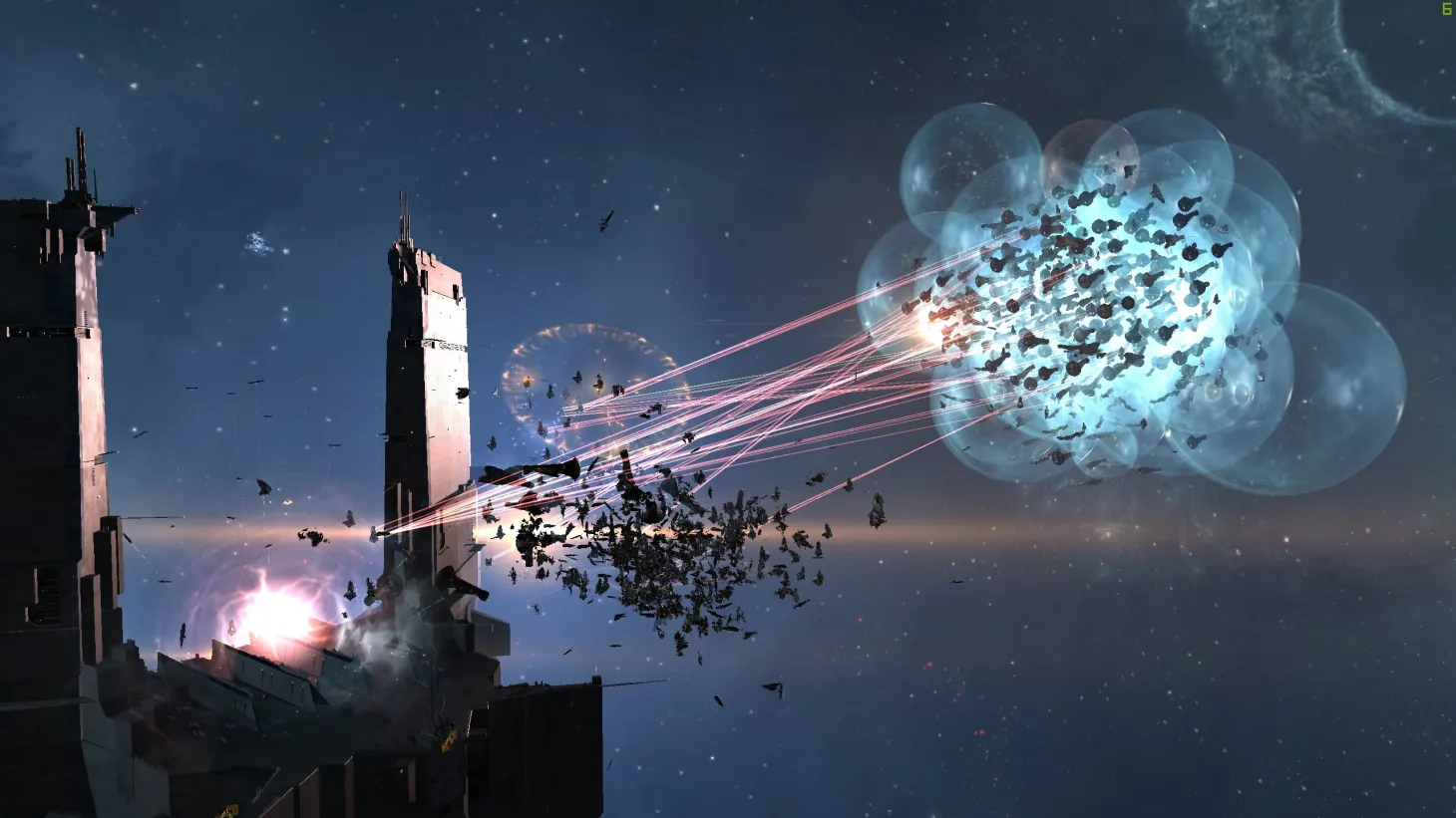 Thousands Of Dollars Worth Of Digital Property Destroyed In Massive EVE Battle