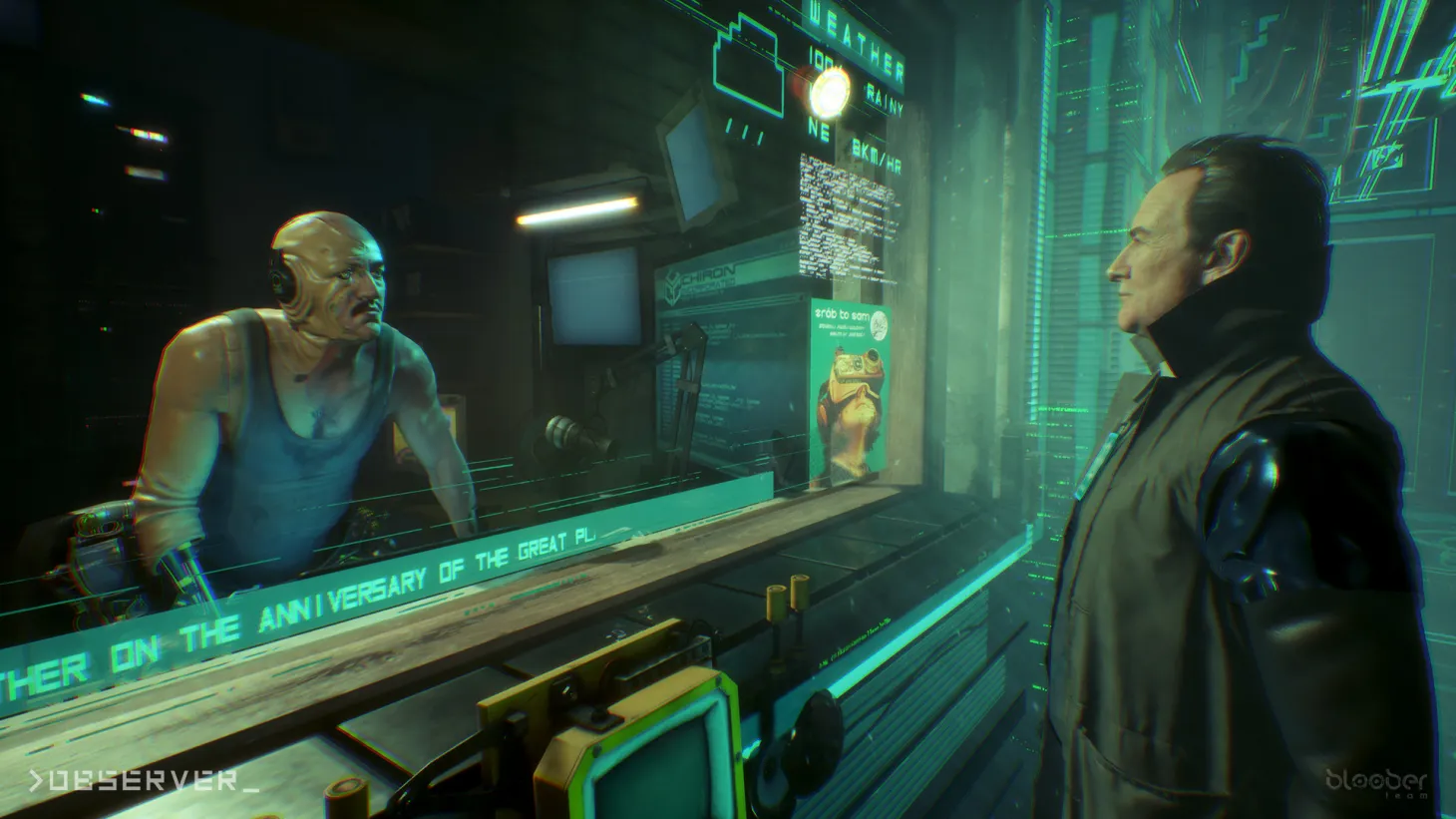Cyberpunk Indie Horror Game Observer Coming To Switch