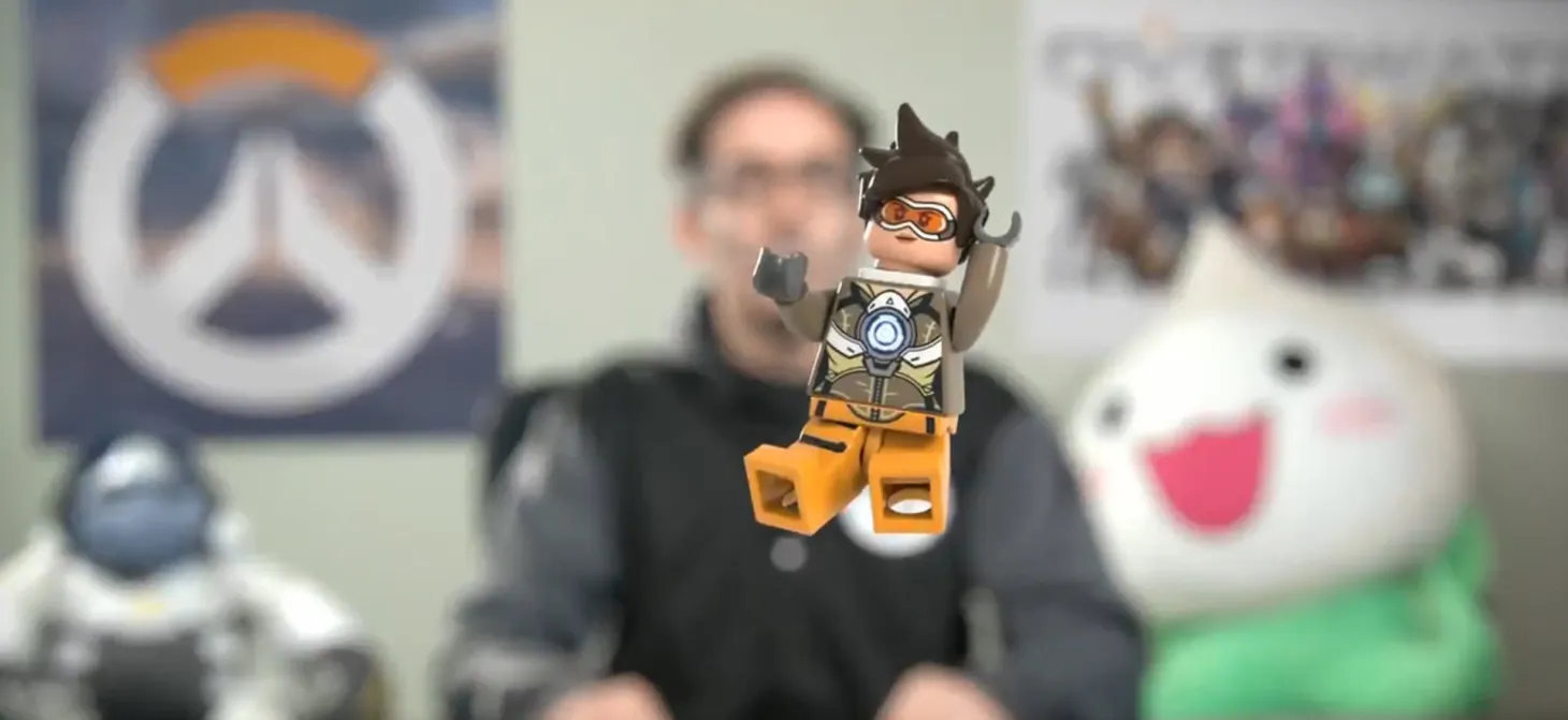 Look Out World! Tracer Is Here... In Lego Form