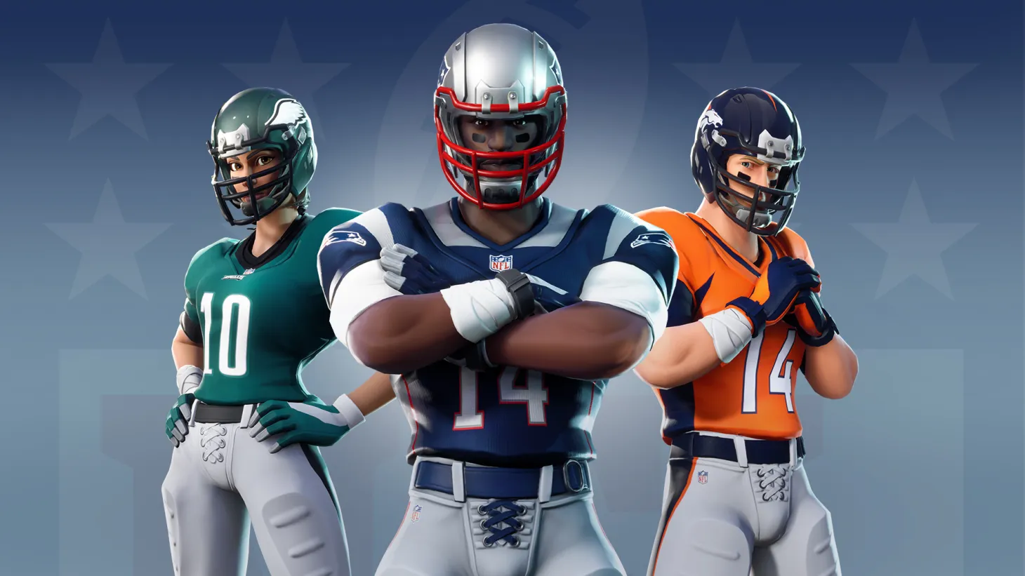 Take Your First Look At The NFL Skins In Fortnite