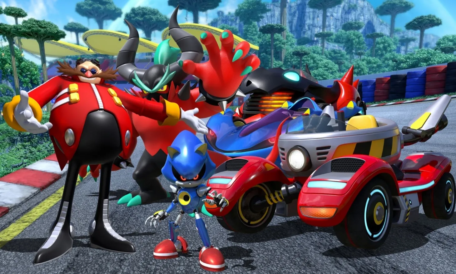 Team Sonic Racing Adds Villainous Team Eggman Squad