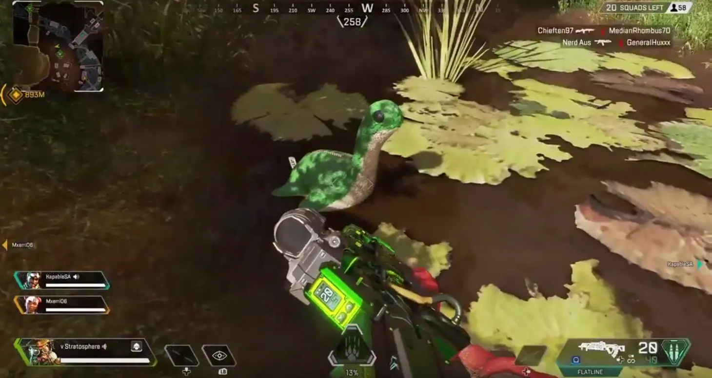 Apex Legends Players Are Hunting For Stuffed Dinosaurs