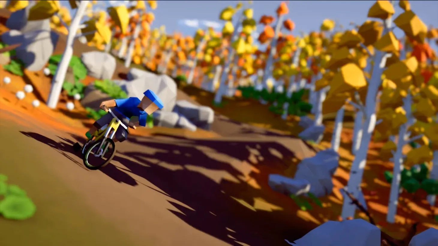 A Mountain Biking Game Designed For Speedrunners