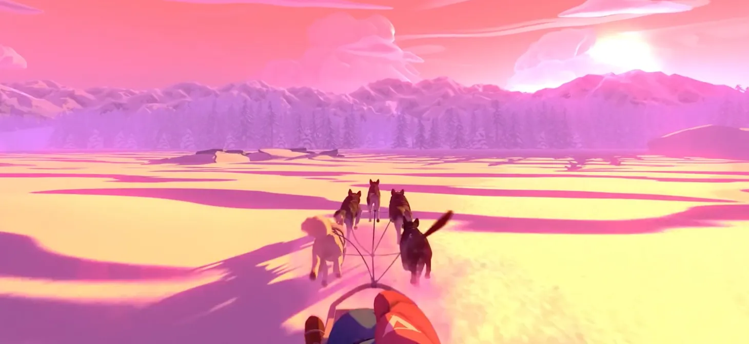 A Squirrel Can Murder You In The Red Lantern, A Dog Mushing Game On Nintendo Switch