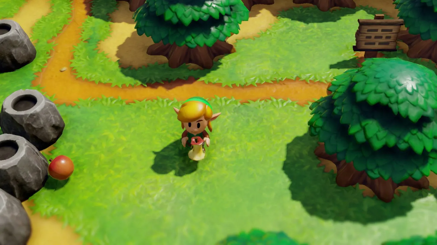 The Legend of Zelda Link's Awakening Switch 1 2 upgrade free resolution framerate HDR
