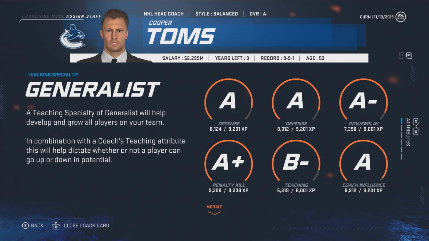 Everything You Need To Know About NHL 20's Franchise Mode