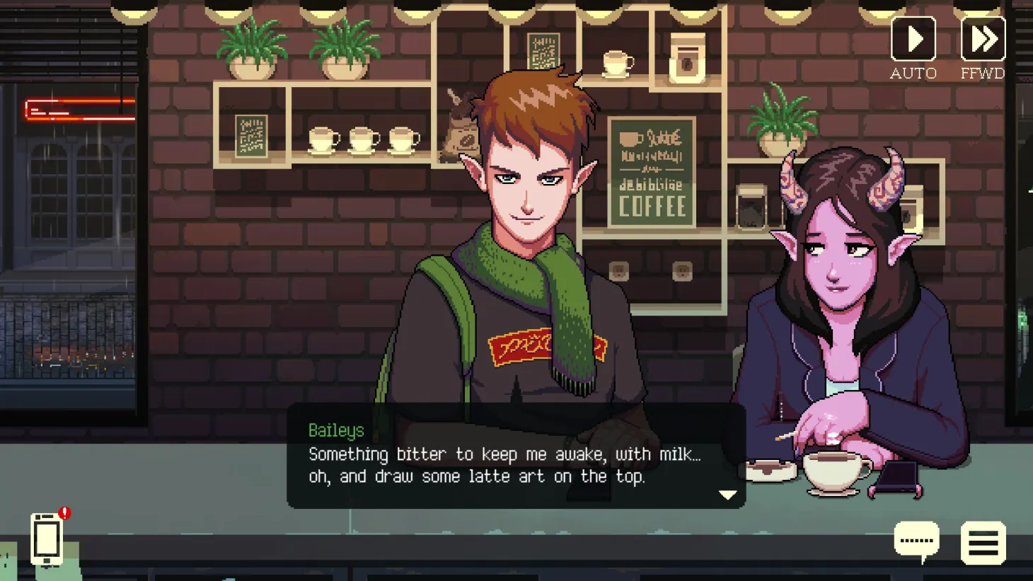 A Caffeine High And A Crash