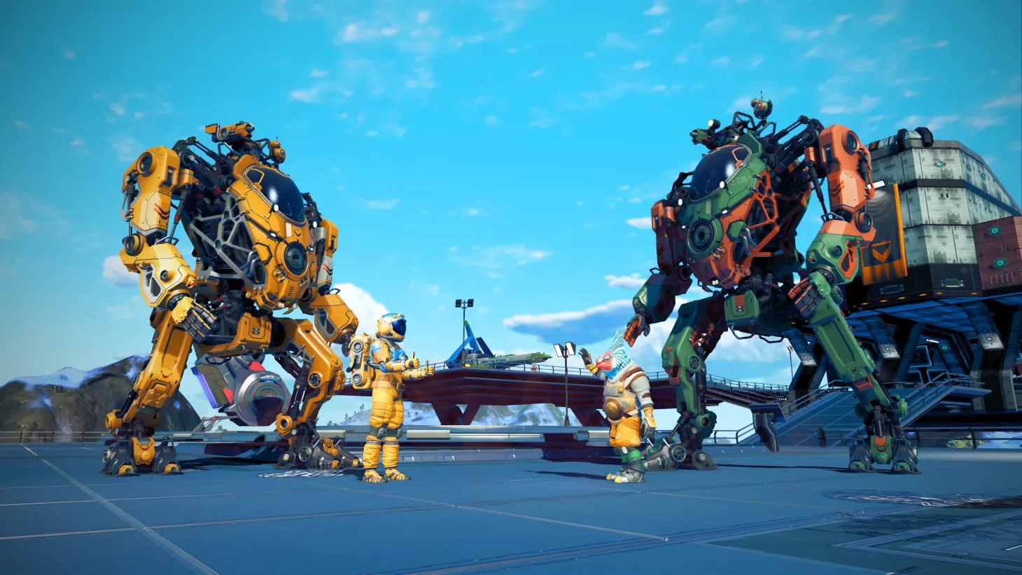 Giant Mechs Come To No Man's Sky