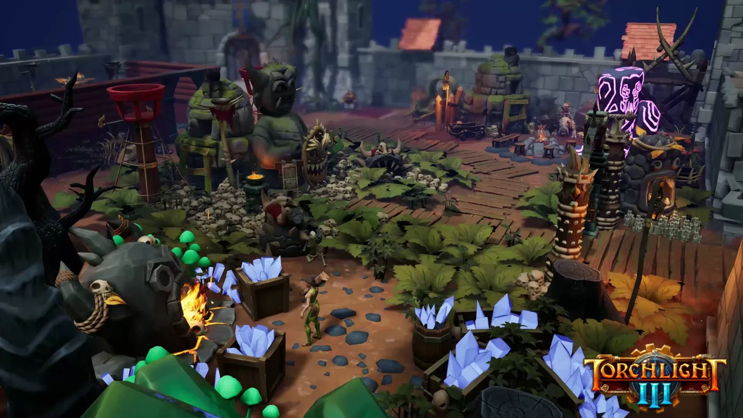 Torchlight III Shows Off Fort System