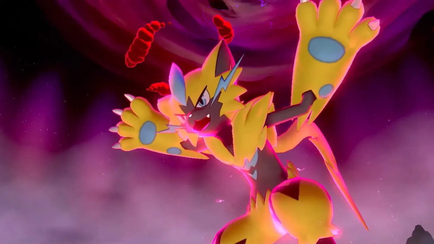 Pokémon Sword & Shield Holding Special Zeraora Max Raid Battle Challenge Event