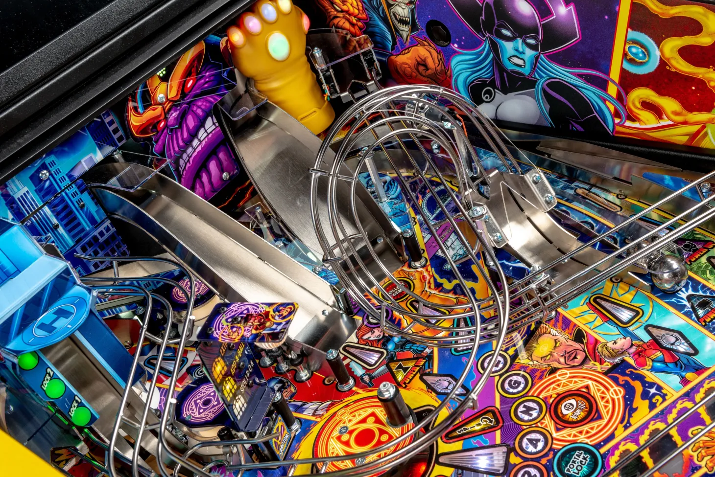 Avengers: Infinity Quest Pinball Machine Looks Amazing