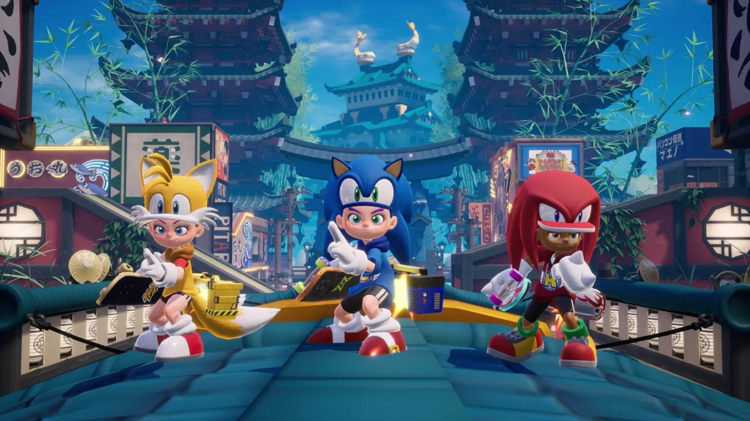 Ninjala Introduces Limited-Time Sonic The Hedgehog Items