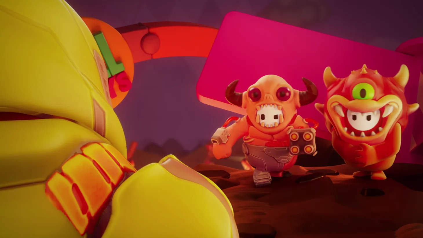 Fall Guys Adding Limited-Time Doom Costumes