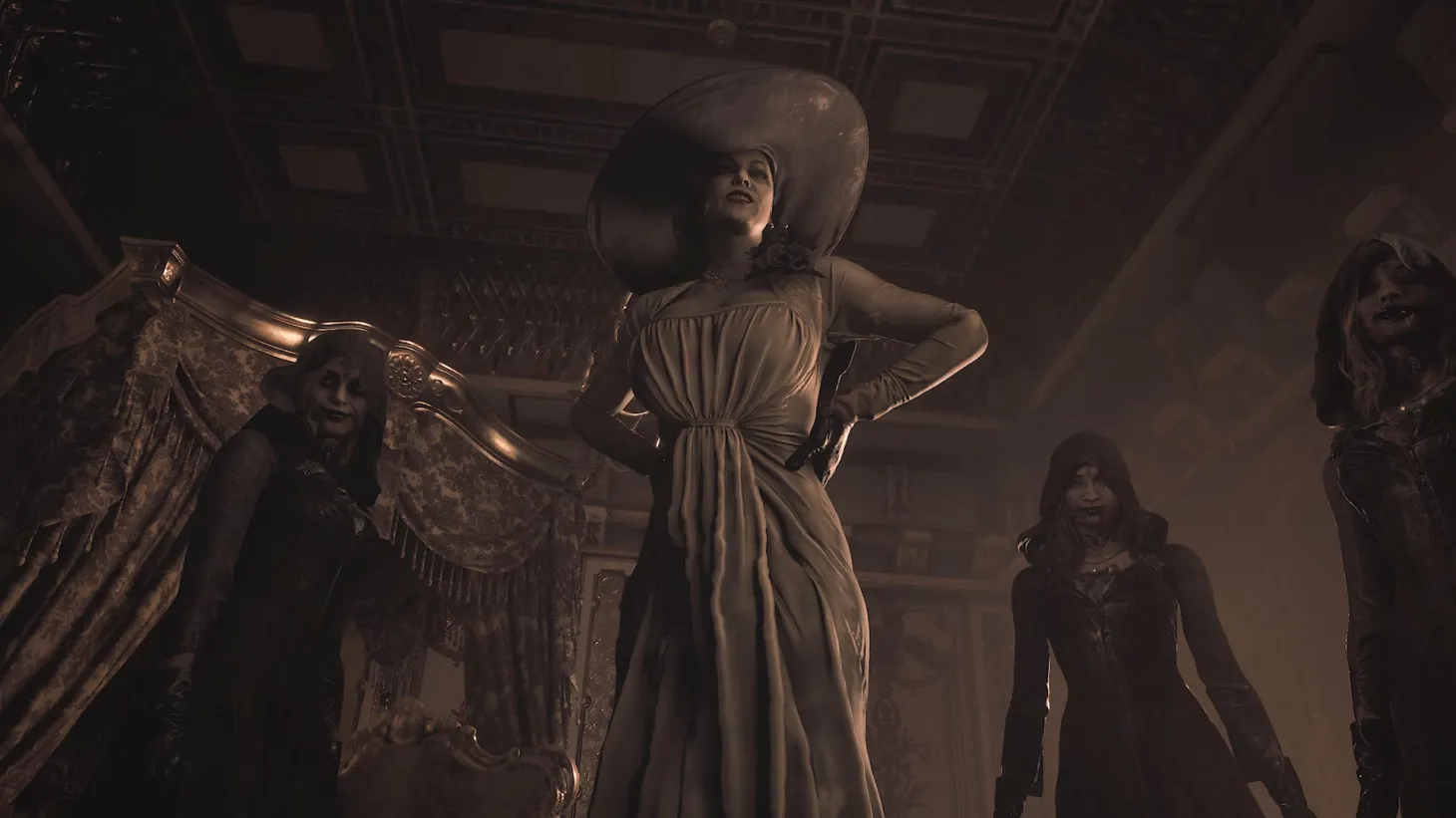 Resident Evil Village's Lady Dimitrescu Is Officially Over Nine Feet Tall