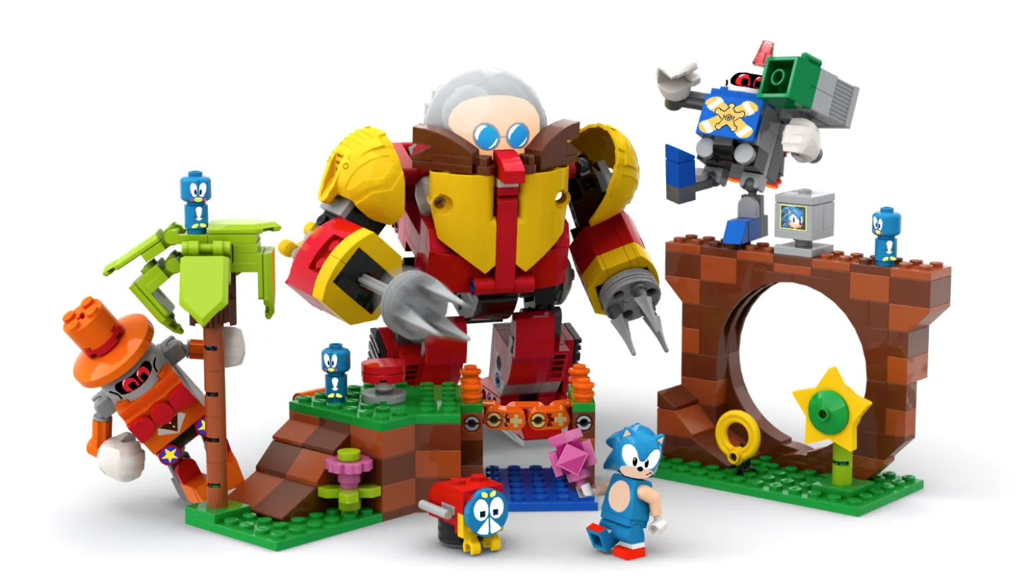 Sonic Lego Set Based On Fan Design Greenlit For Production
