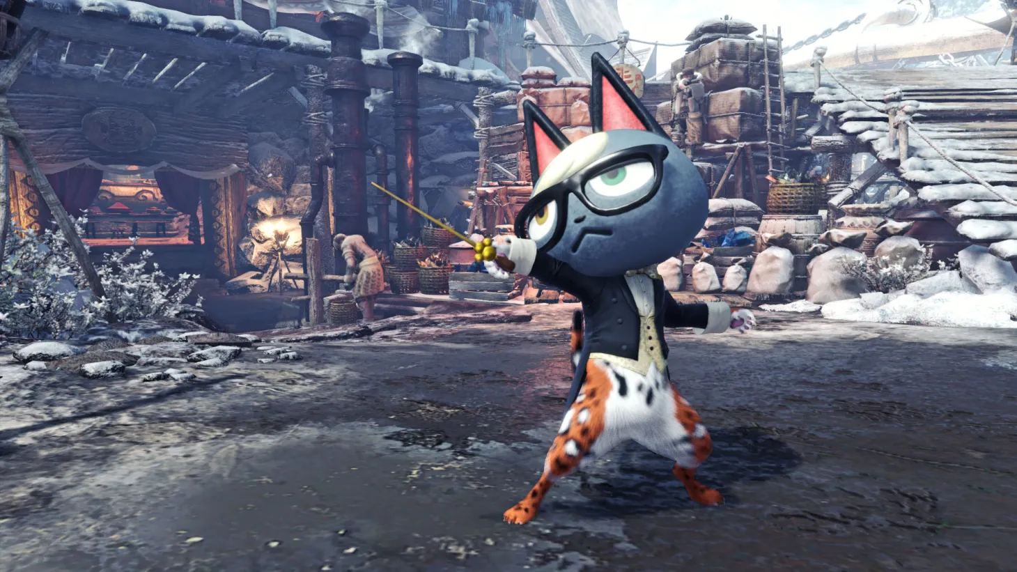 This Monster Hunter World Mod Replaces Palicos With Animal Crossing Villagers 