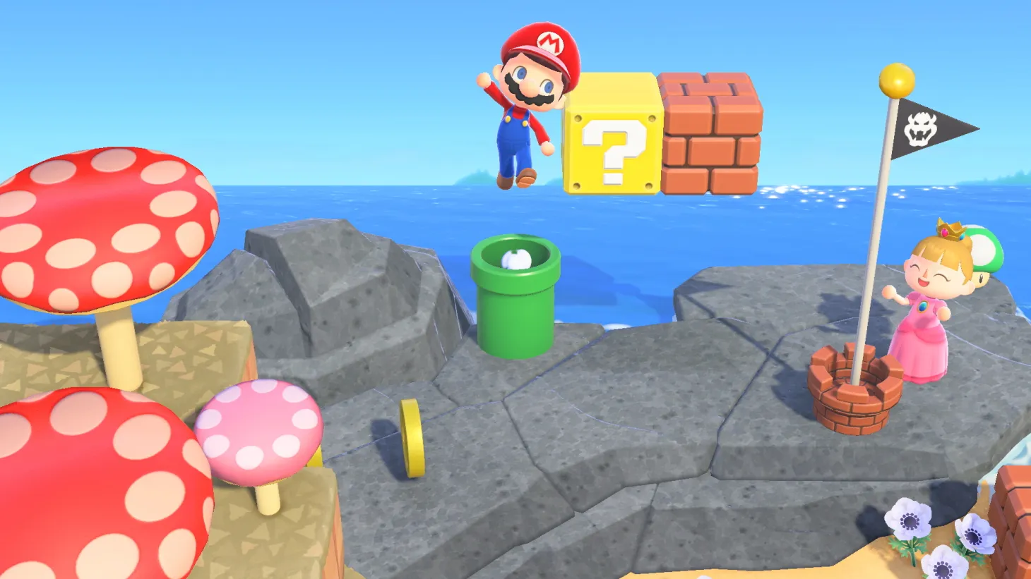 How Warp Pipes Will Work In Animal Crossing: New Horizons For Super Mario Event